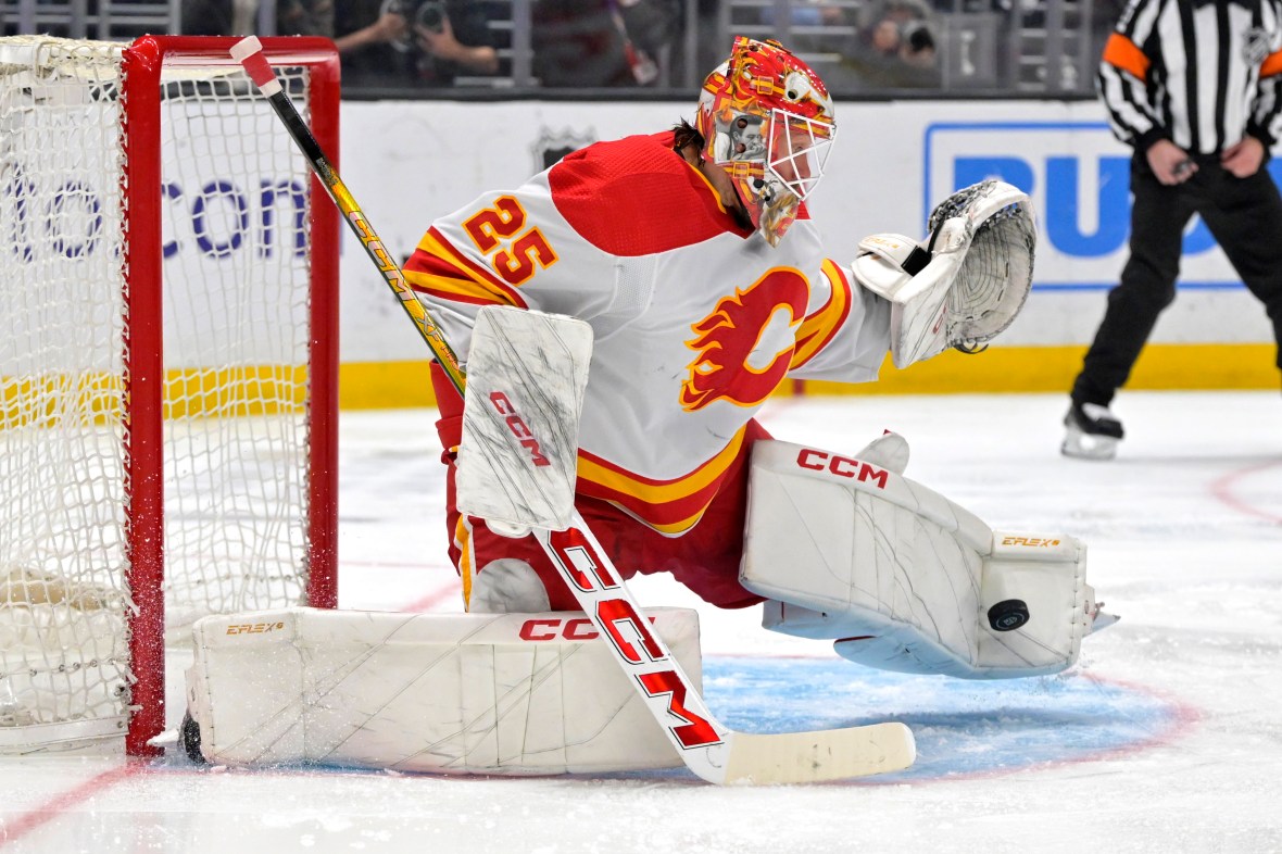 NHL: Calgary Flames at Los Angeles Kings