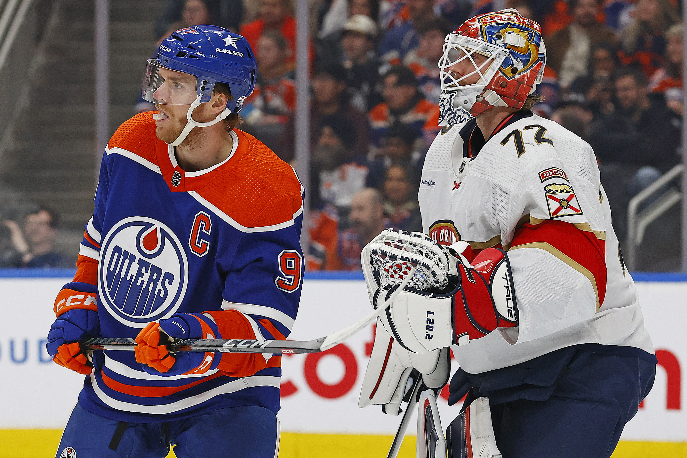 NHL: Florida Panthers at Edmonton Oilers