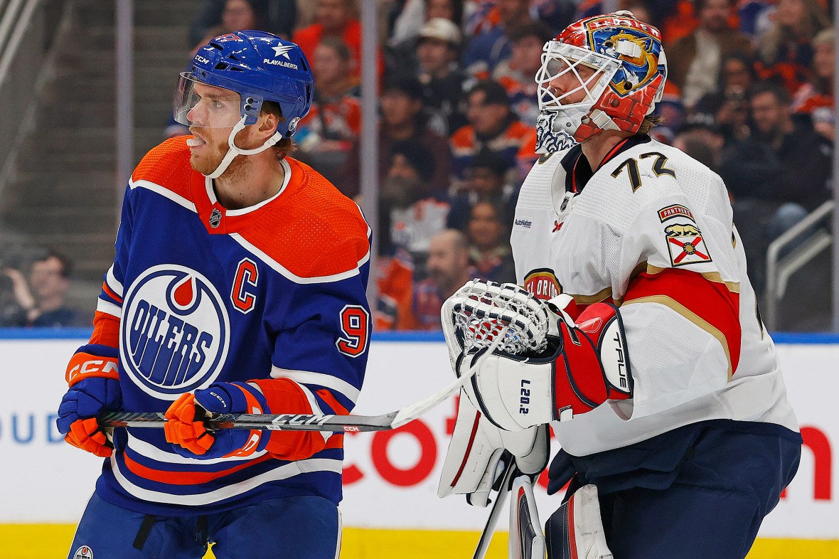 NHL: Florida Panthers at Edmonton Oilers