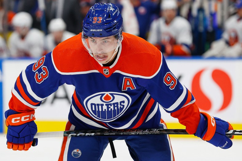 NHL: New York Islanders at Edmonton Oilers