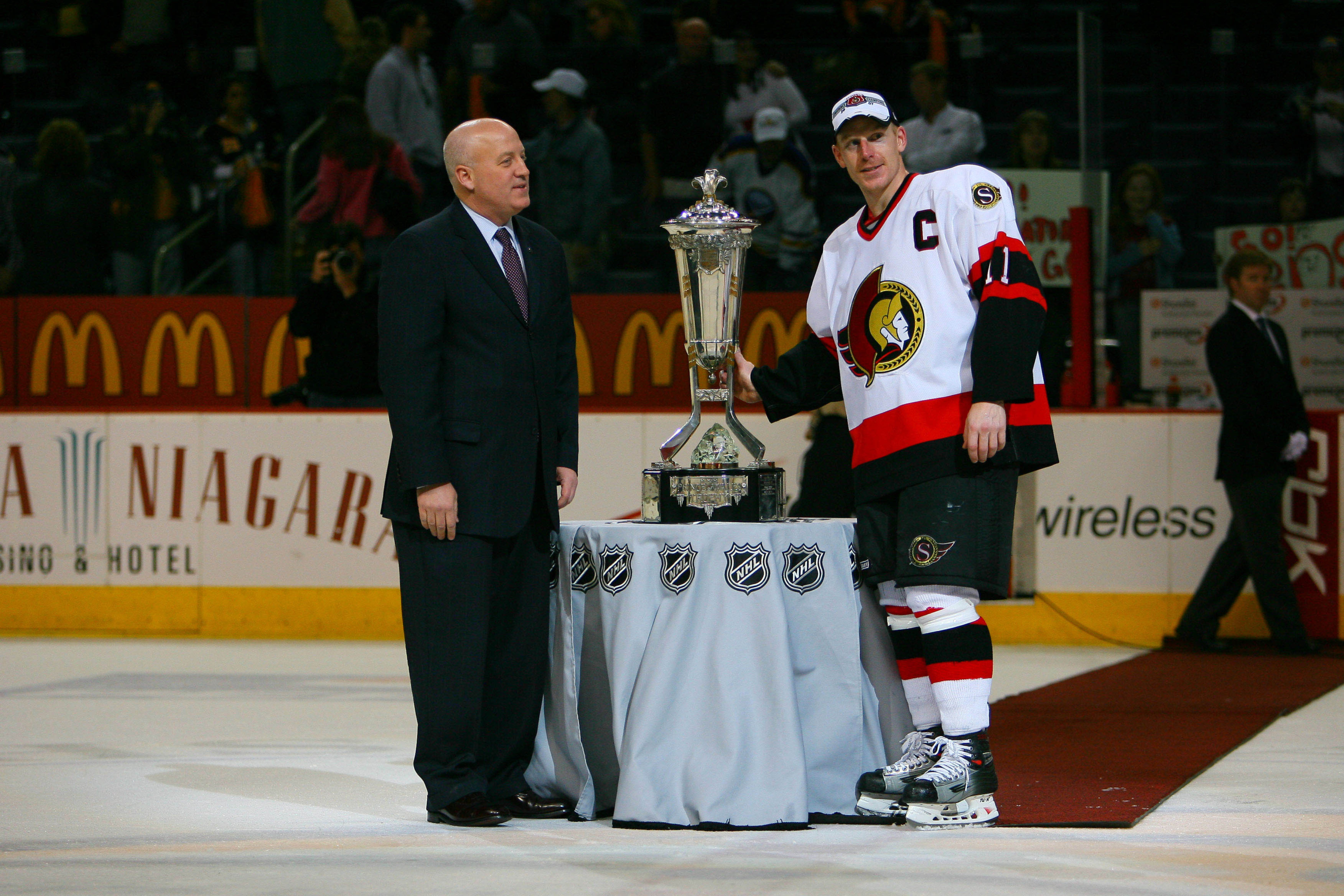 NHL: Ottawa Senators at Buffalo Sabres