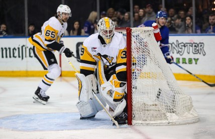 NHL: Pittsburgh Penguins at New York Rangers
