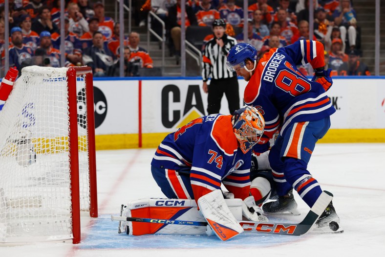 NHL: Stanley Cup Final-Florida Panthers at Edmonton Oilers