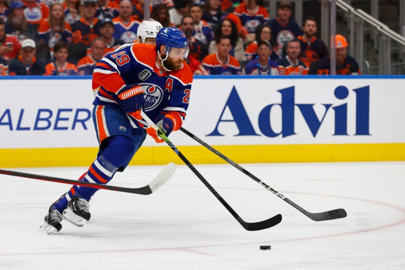 NHL: Stanley Cup Final-Florida Panthers at Edmonton Oilers