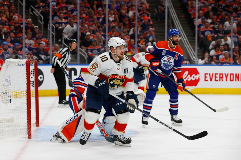 NHL: Stanley Cup Final-Florida Panthers at Edmonton Oilers