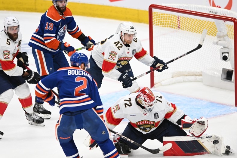 NHL: Stanley Cup Final-Florida Panthers at Edmonton Oilers