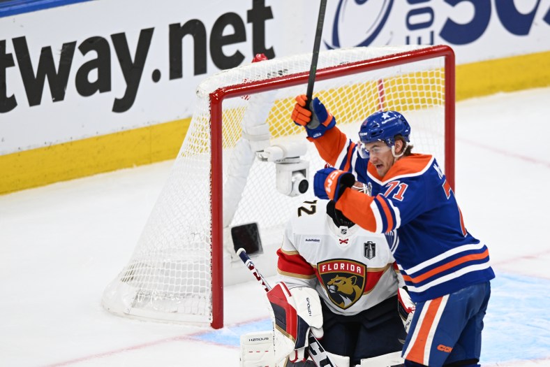 NHL: Stanley Cup Final-Florida Panthers at Edmonton Oilers