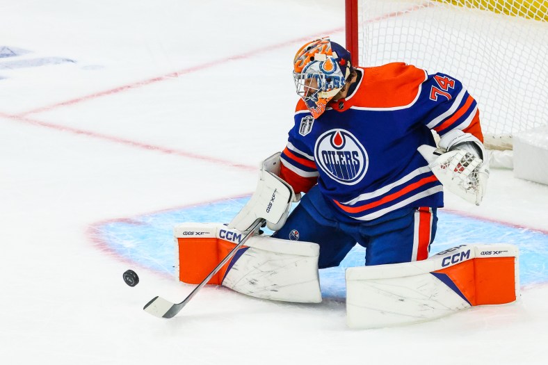 NHL: Stanley Cup Final-Florida Panthers at Edmonton Oilers