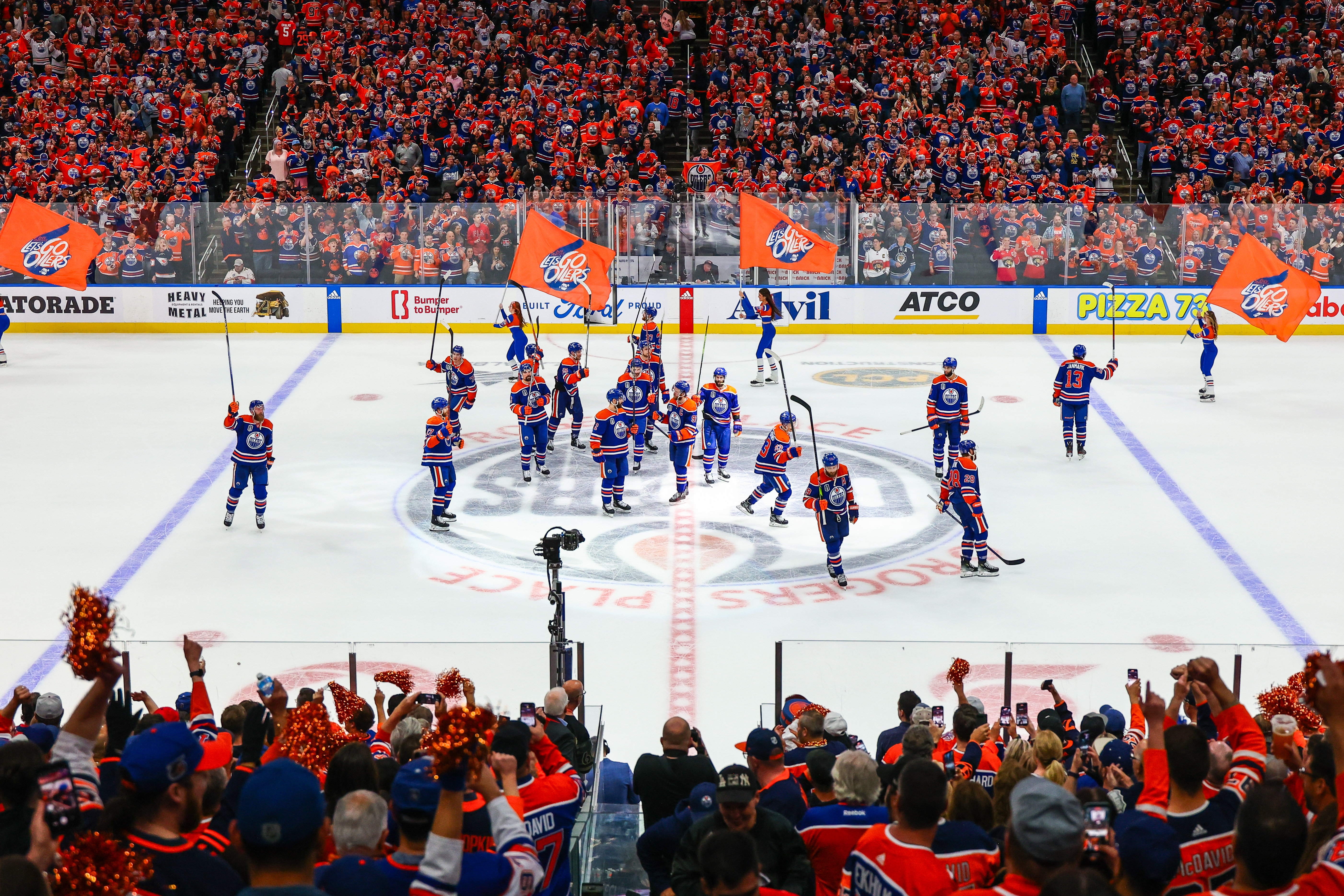 NHL: Stanley Cup Final-Florida Panthers at Edmonton Oilers