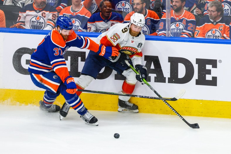 NHL: Stanley Cup Final-Florida Panthers at Edmonton Oilers