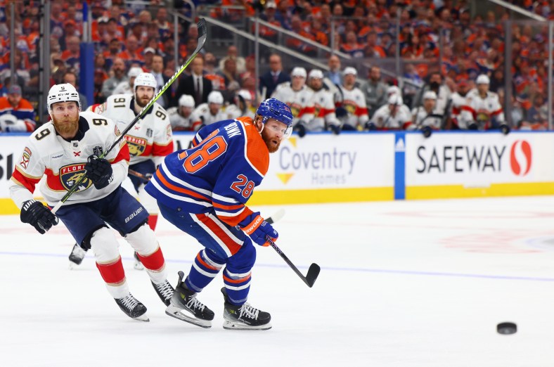 NHL: Stanley Cup Final-Florida Panthers at Edmonton Oilers