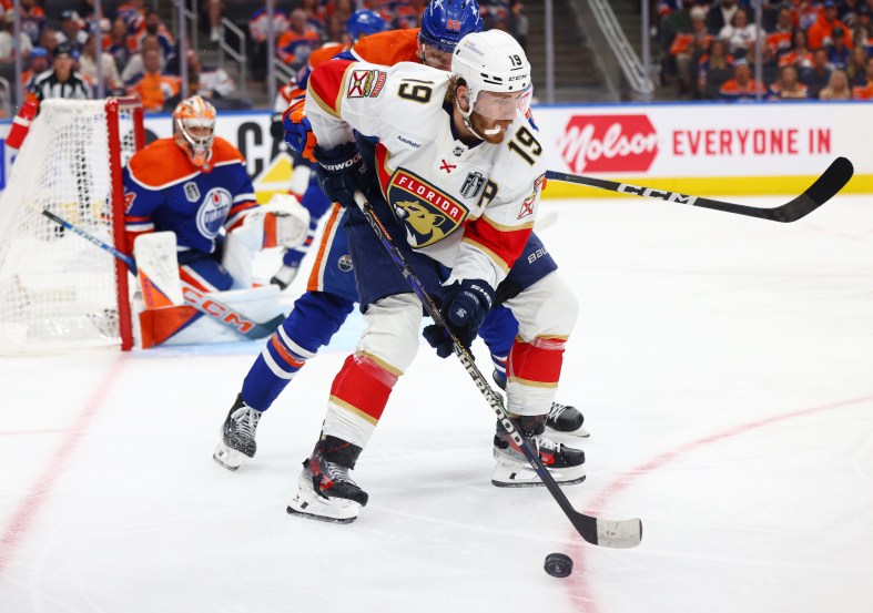 NHL: Stanley Cup Final-Florida Panthers at Edmonton Oilers