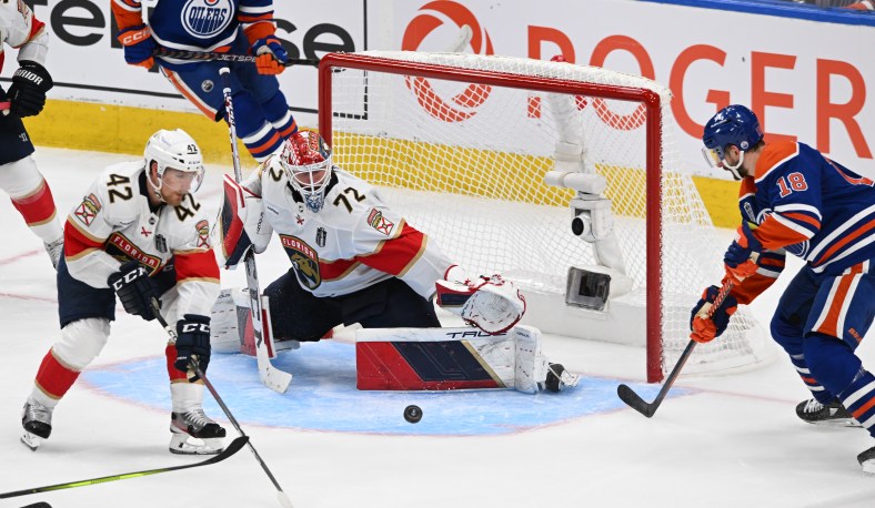 NHL: Stanley Cup Final-Florida Panthers at Edmonton Oilers