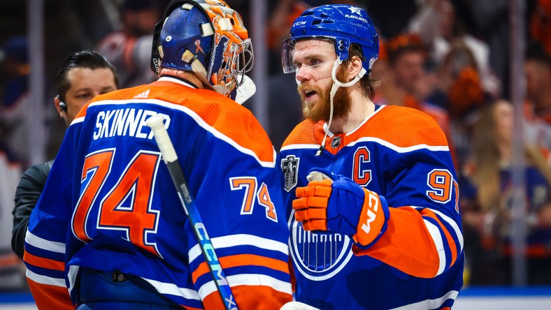 NHL: Stanley Cup Final-Florida Panthers at Edmonton Oilers