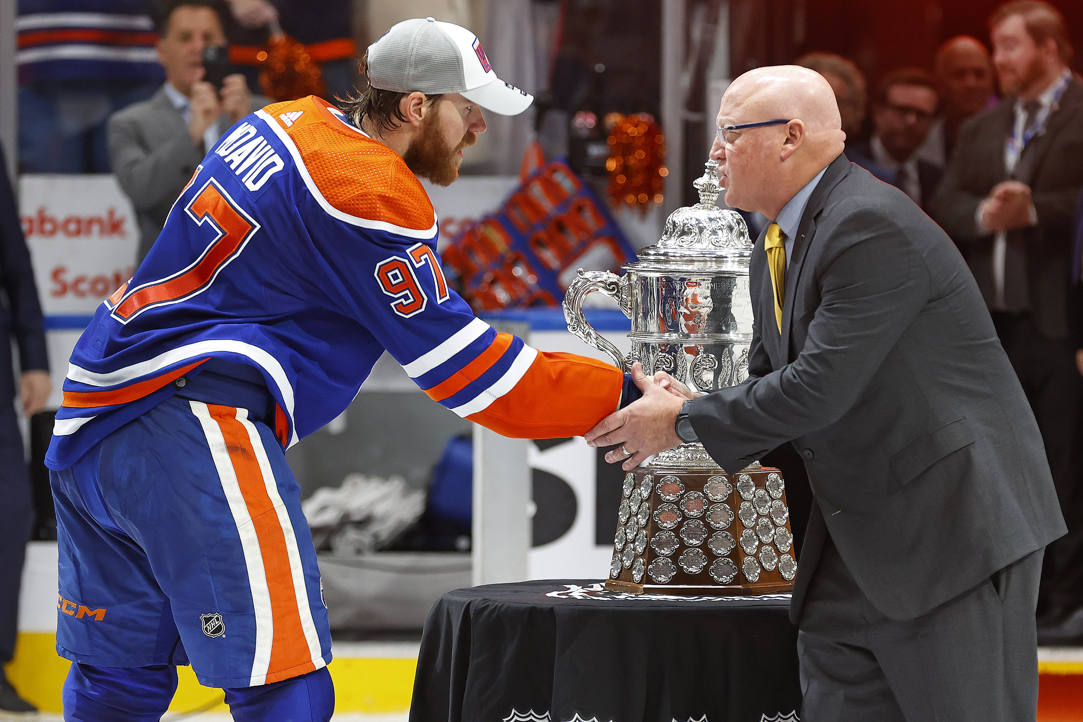 NHL: Stanley Cup Playoffs-Dallas Stars at Edmonton Oilers