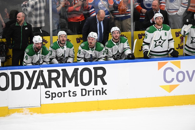 NHL: Stanley Cup Playoffs-Dallas Stars at Edmonton Oilers