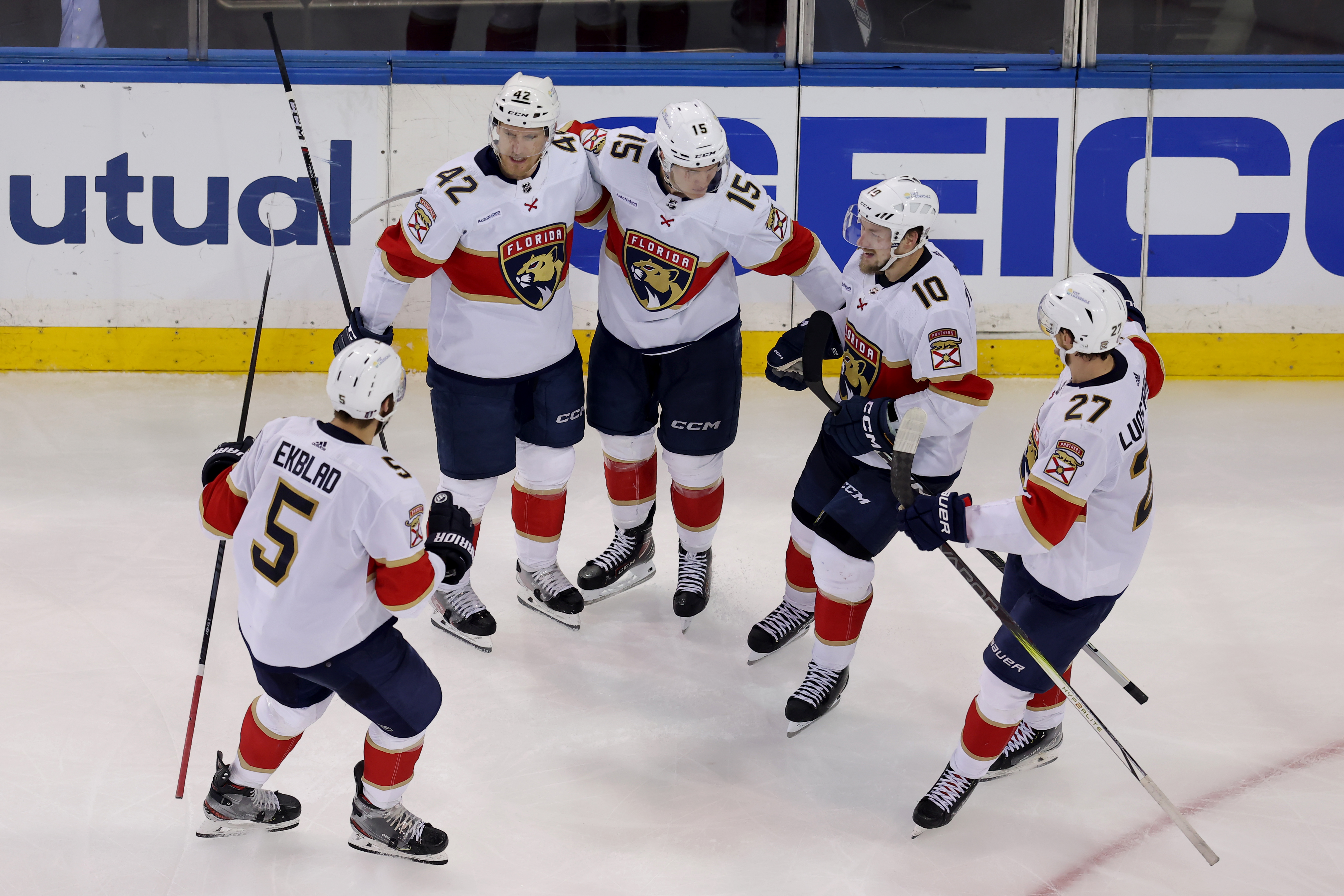 NHL: Stanley Cup Playoffs-Florida Panthers at New York Rangers