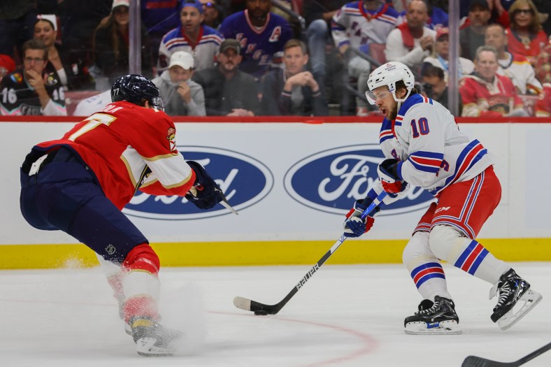 NHL: Stanley Cup Playoffs-New York Rangers at Florida Panthers