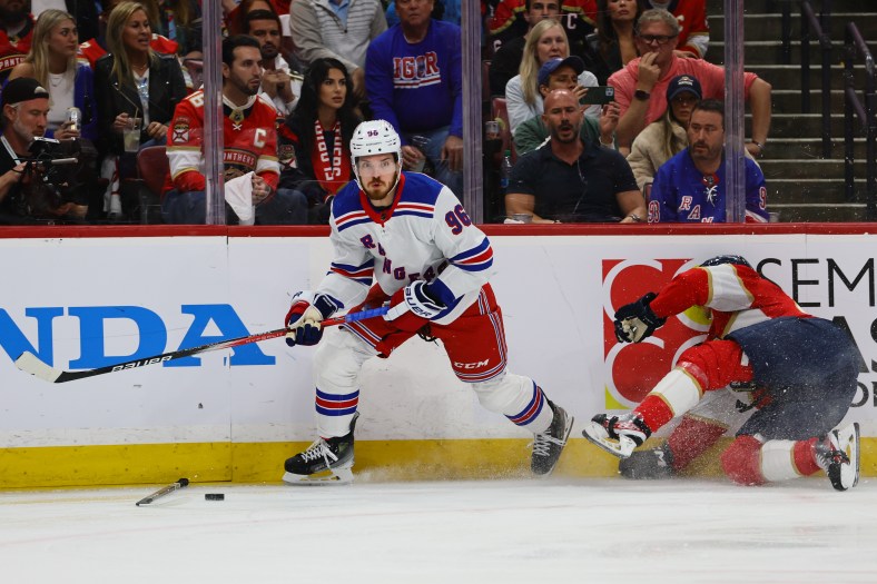 NHL: Stanley Cup Playoffs-New York Rangers at Florida Panthers