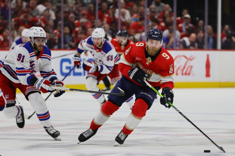 NHL: Stanley Cup Playoffs-New York Rangers at Florida Panthers