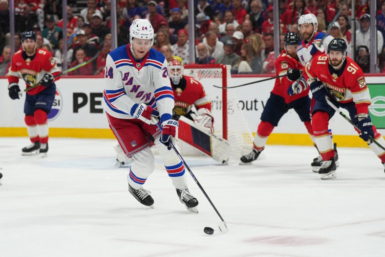 NHL: Stanley Cup Playoffs-New York Rangers at Florida Panthers