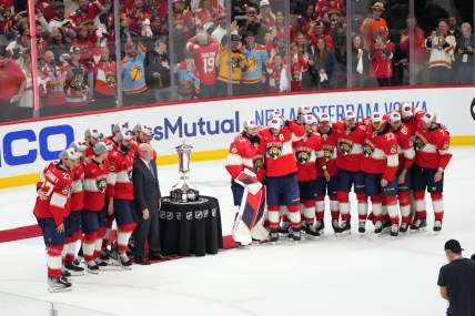 NHL: Stanley Cup Playoffs-New York Rangers at Florida Panthers