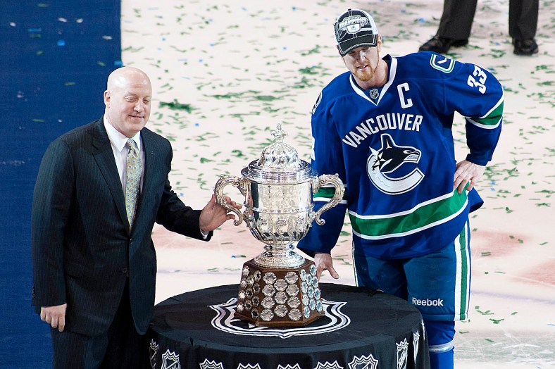 NHL: Stanley Cup Playoffs-San Jose Sharks at Vancouver Canucks