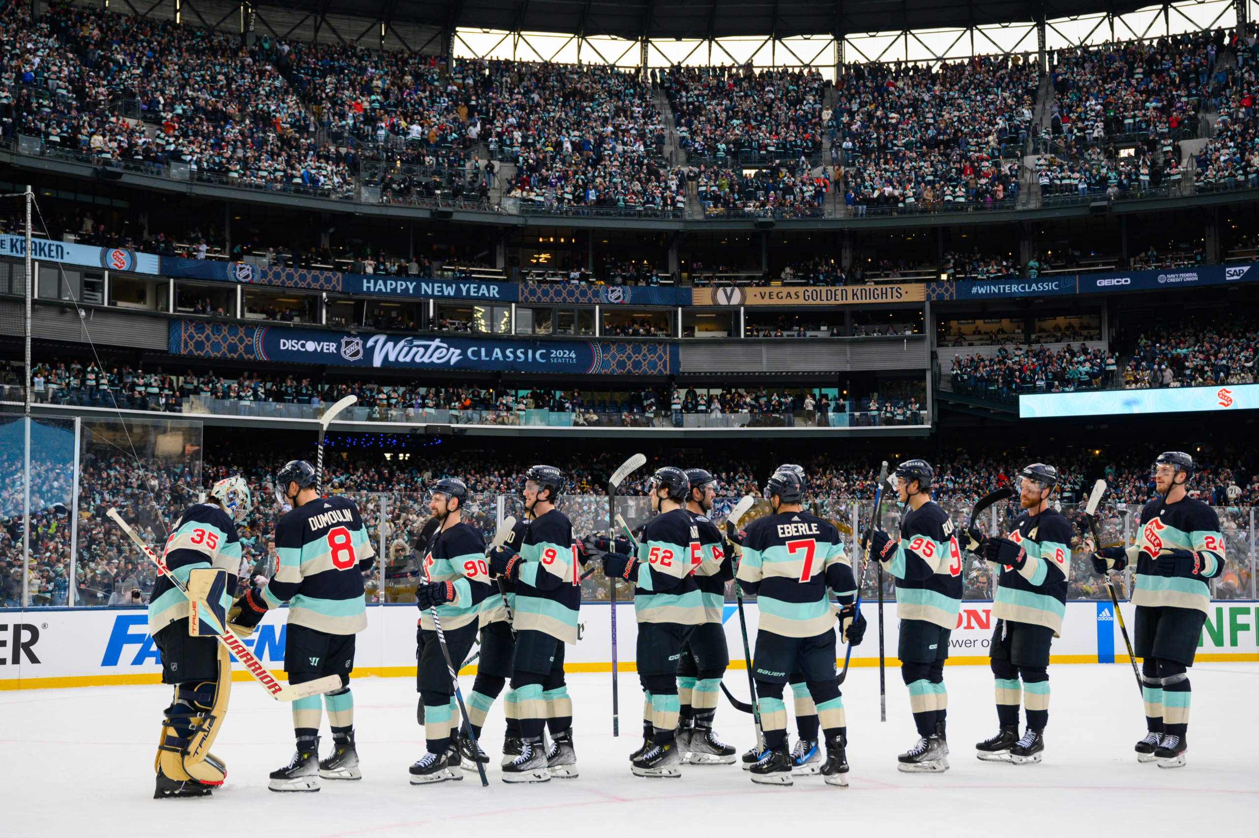 NHL: Winter Classic-Vegas Golden Knights at Seattle Kraken