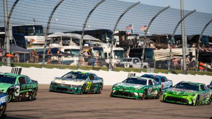 NASCAR pleased with partially repaved Iowa racing product; TBD on what comes next