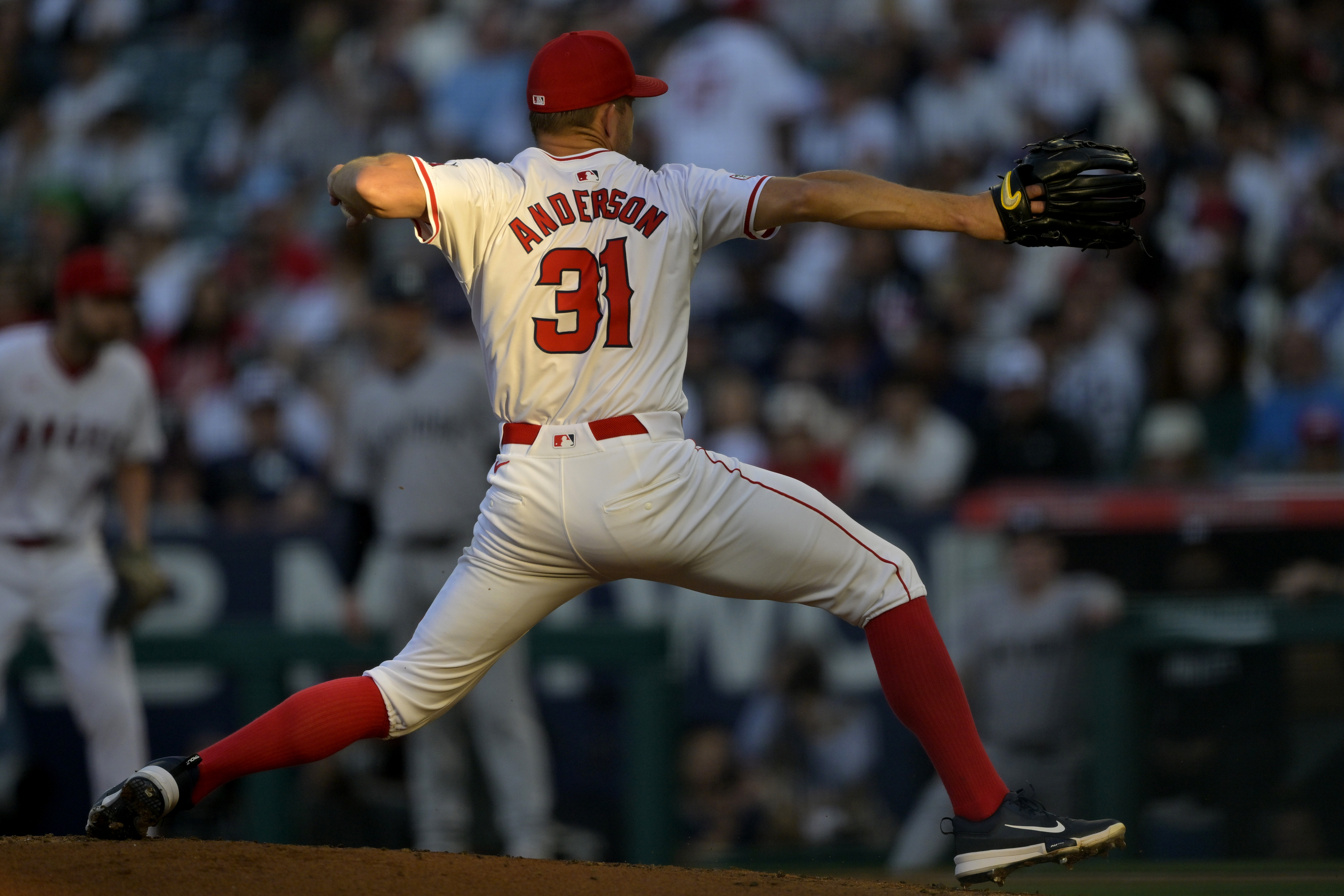 Los Angeles Angels pitcher Tyler Anderson