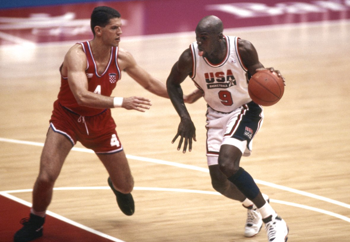 Top 10 Moments in USA Olympic Basketball History Michael Jordan