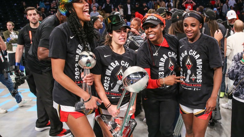 WNBA: Finals-Las Vegas Aces at New York Liberty