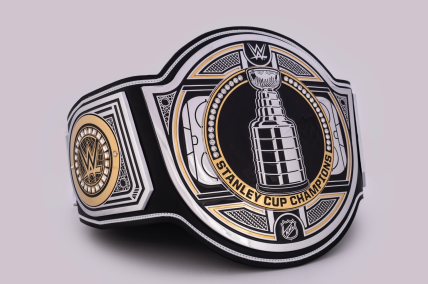 WWE Stanley Cup champions belt