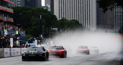 NASCAR Chicago takeaways: Bowman outlasts favorites, a simmering feud on another wet night