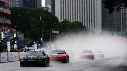 NASCAR Chicago takeaways: Bowman outlasts favorites, a simmering feud on another wet night