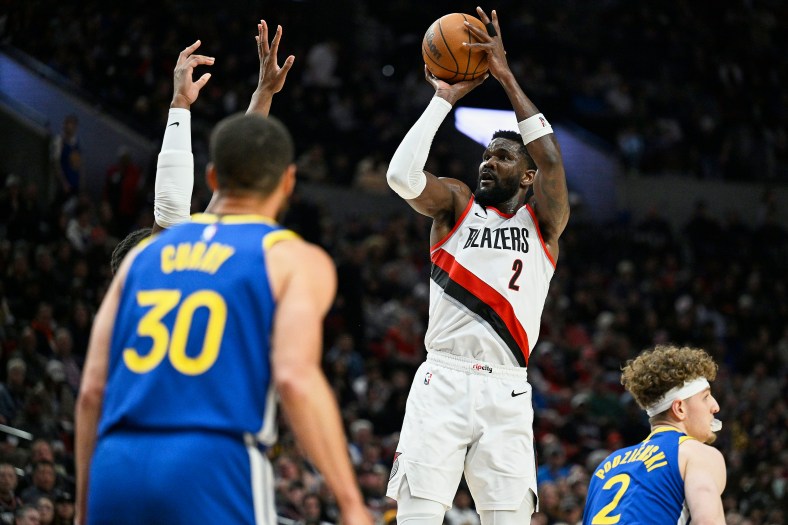 NBA: Golden State Warriors at Portland Trail Blazers