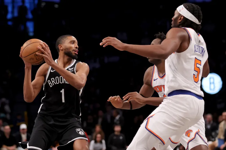 NBA: New York Knicks at Brooklyn Nets