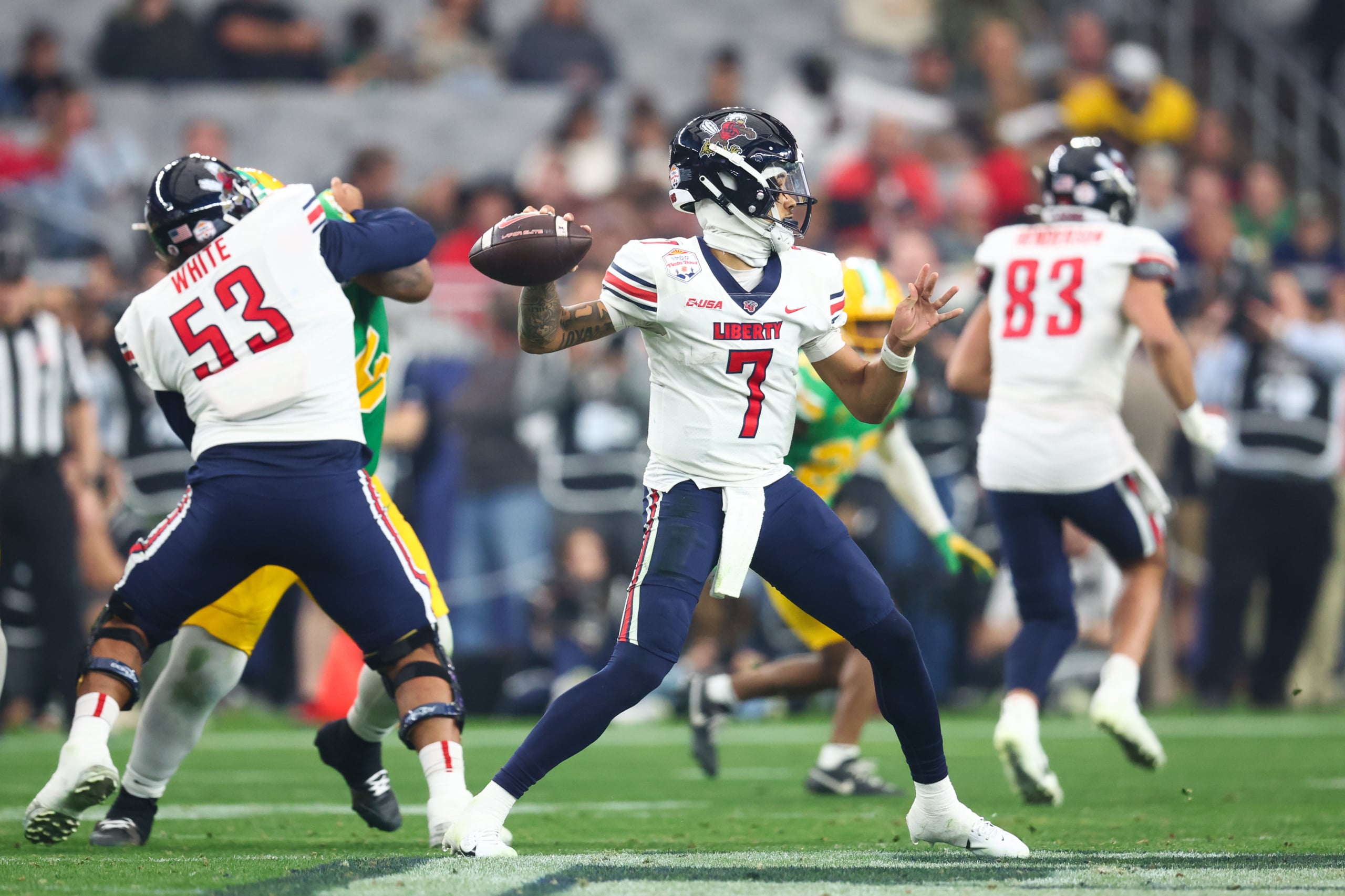 NCAA Football: Fiesta Bowl-Liberty at Oregon