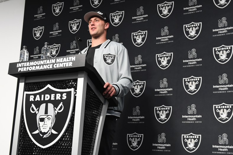 NFL: Las Vegas Raiders-Brock Bowers Press Conference