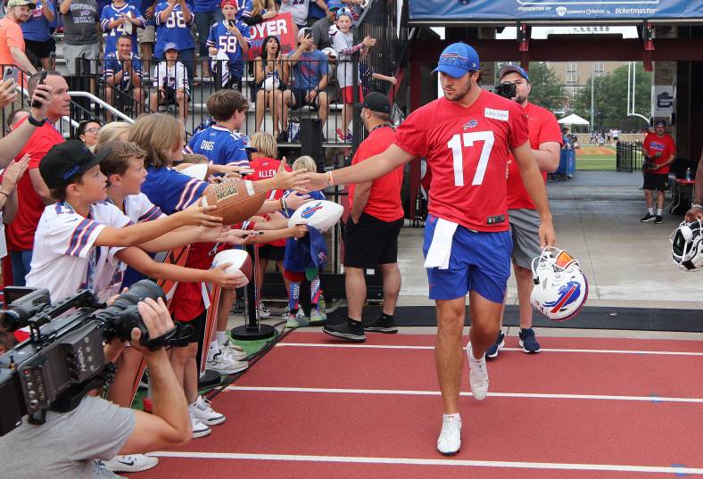 Buffalo Bills' Josh Allen