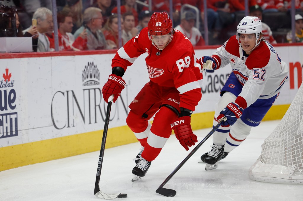 NHL: Montreal Canadiens at Detroit Red Wings