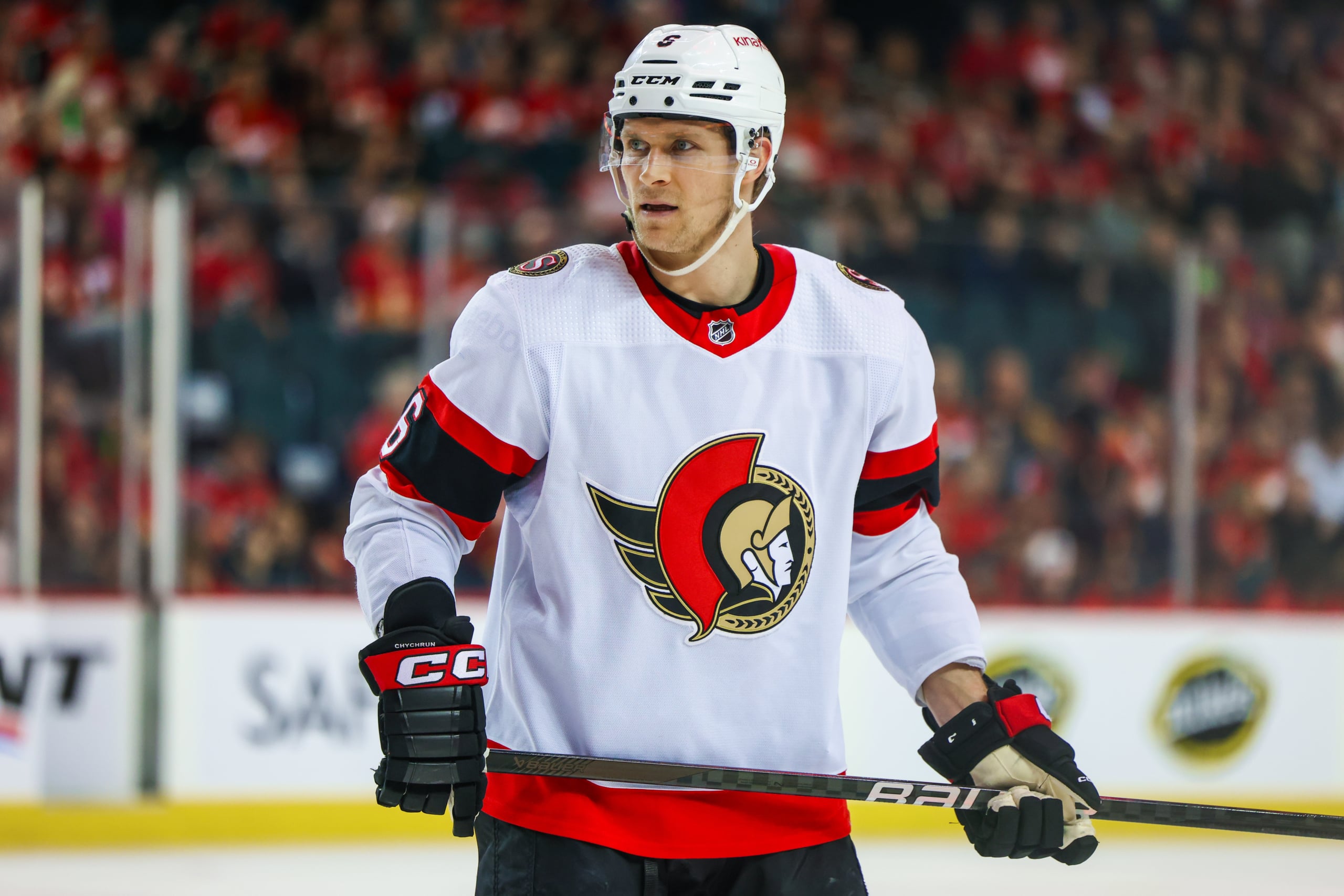 NHL: Ottawa Senators at Calgary Flames