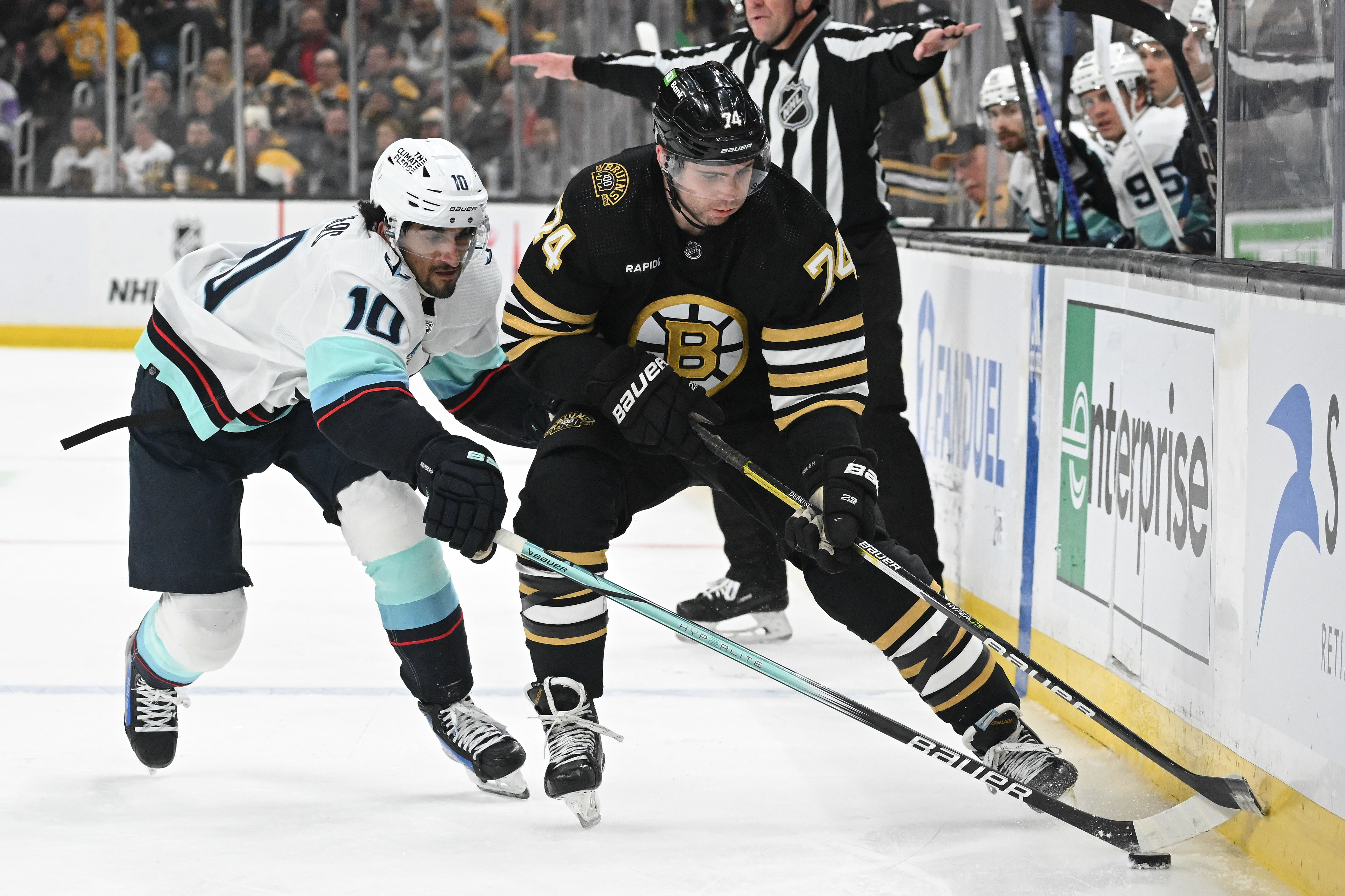 NHL: Seattle Kraken at Boston Bruins