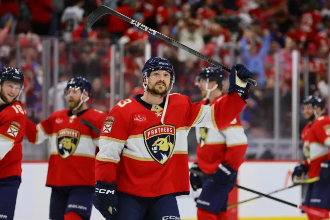 NHL: Stanley Cup Playoffs-New York Rangers at Florida Panthers