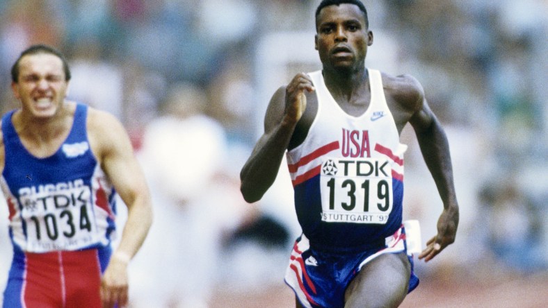 Top 10 victories in US Olympic Track History Carl Lewis 1984