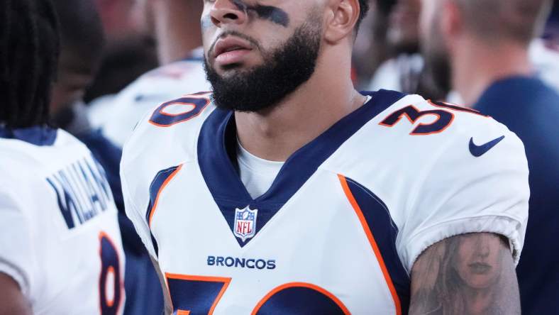 Denver Broncos' Caden Sterns