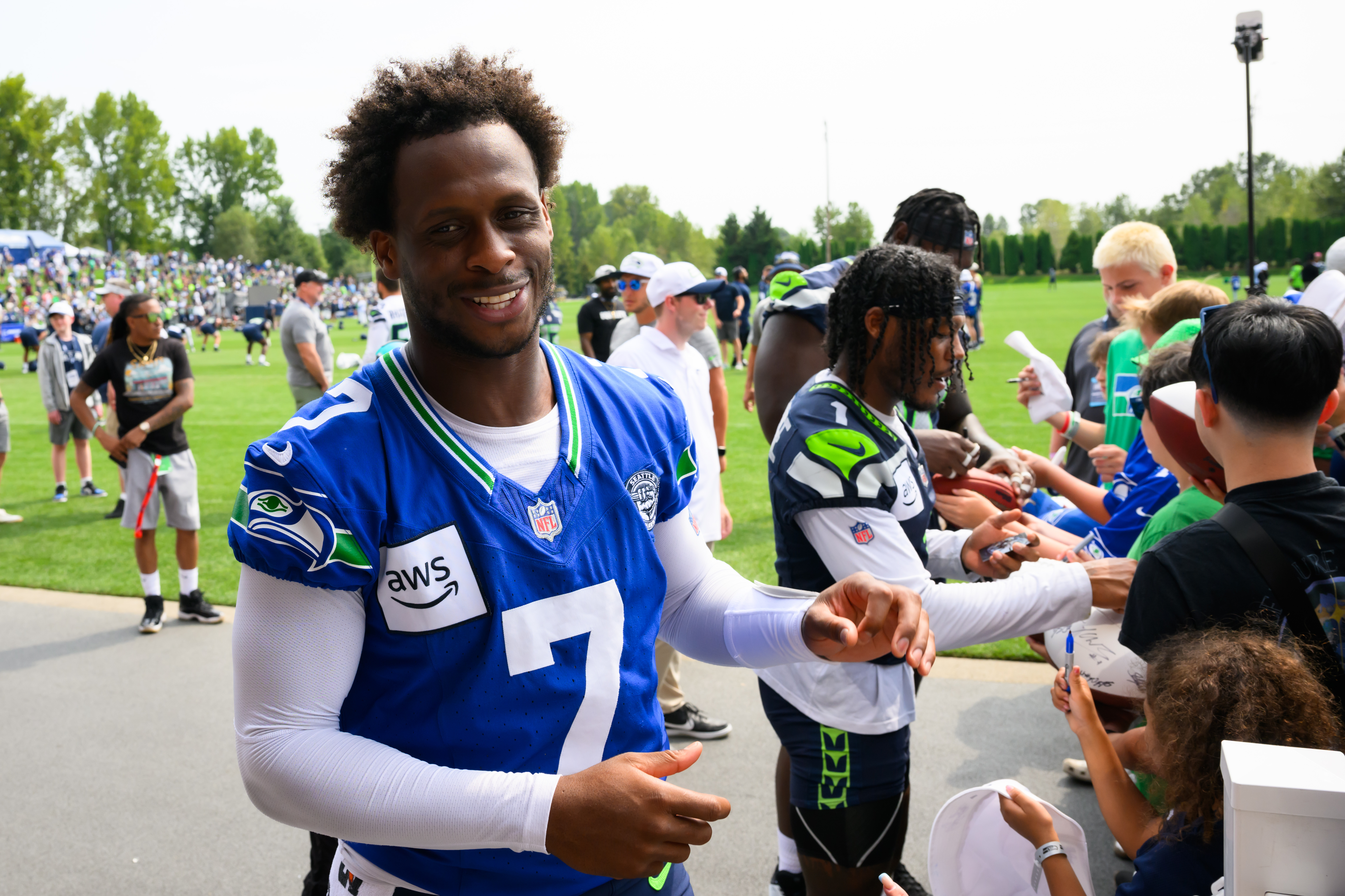 Seattle Seahawks' Geno Smith