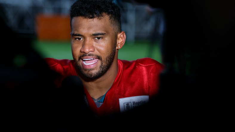 Miami Dolphins' Tua Tagovailoa