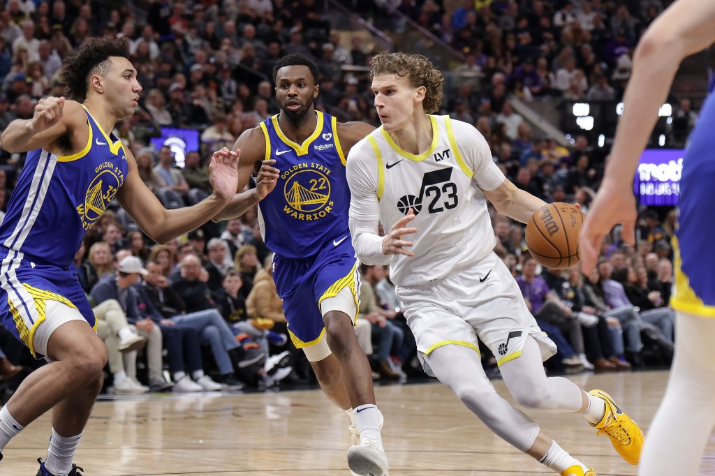 NBA: Golden State Warriors at Utah Jazz