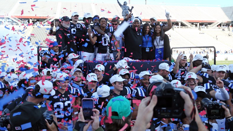 NCAA Football: Birmingham Bowl-Troy at Duke